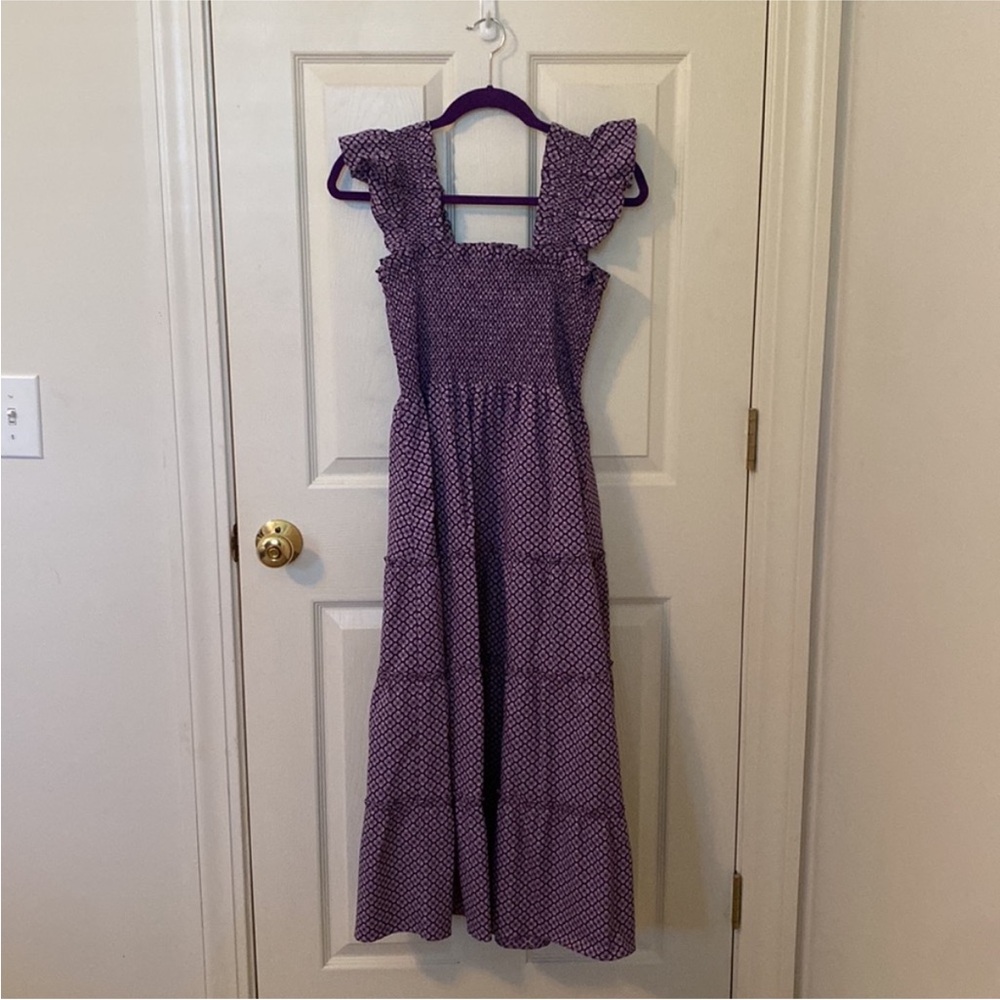 Hill House Purple Patterned Dress - Picture 5 of 7